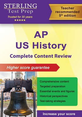 AP U.S. History: Complete Content Review for AP US History Exam Cover Image