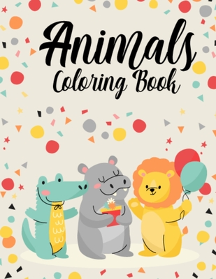 Baby Animals: Toddler Coloring Book (Paperback)