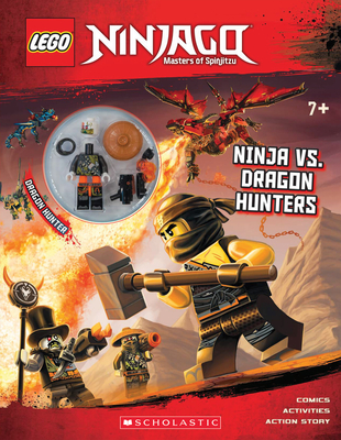 Ninja Vs. Dragon Hunters (LEGO Ninjago: Activity Book with minifigure) Cover Image