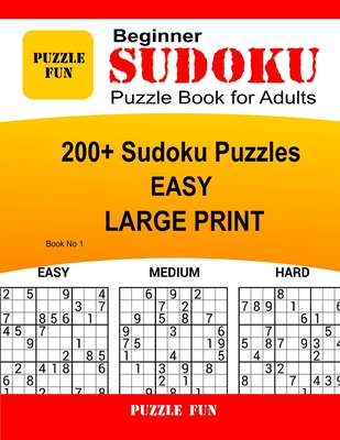 Beginner Sudoku Puzzles – Free Printable
