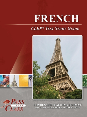 French CLEP Test Study Guide Cover Image