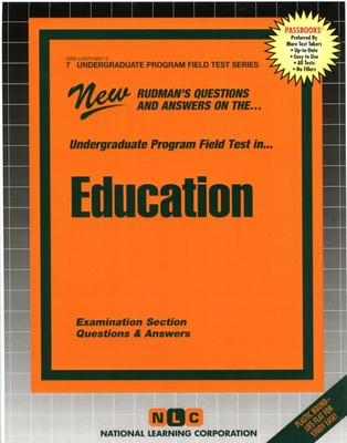 EDUCATION: Passbooks Study Guide (Undergraduate Program Field Tests (UPFT)) By National Learning Corporation Cover Image