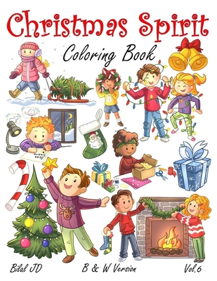 Christmas Spirit Coloring Book: Coloring Book Children The Real Meaning of Christmas Cover Image