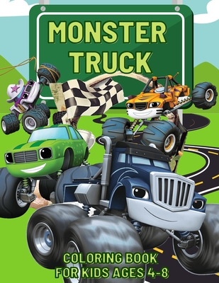 Colouring Pages Coloring book Machine Demand, blaze monster truck