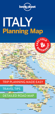 Lonely Planet Italy Planning Map 1 By Lonely Planet Cover Image