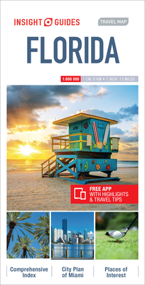 Insight Guides Travel Map Florida (Insight Travel Maps) Cover Image