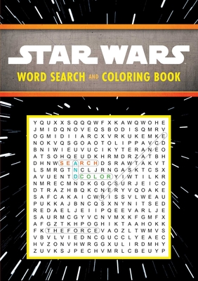 Star Wars: Word Search and Coloring Book By Editors of Thunder Bay Press Cover Image