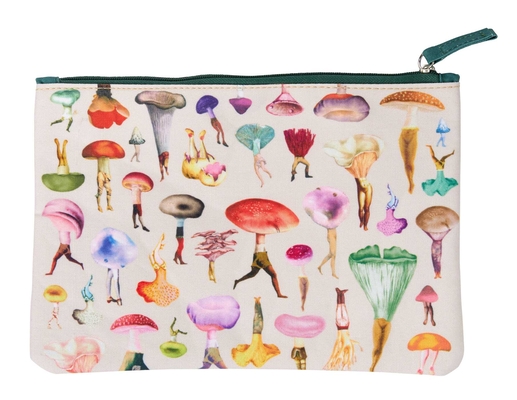 Art of Nature: Fungi Accessory Pouch: (Gifts for Mushroom Enthusiasts and Nature Lovers, Cute Stationery, Back to School Supplies) (Fantastic Fungi) By Insights Cover Image