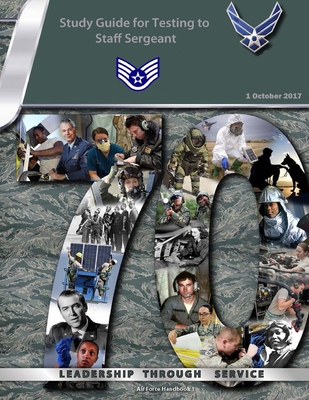 Study Guide for Testing to Staff Sergeant: Air Force Handbook 1 By Air Force Cover Image