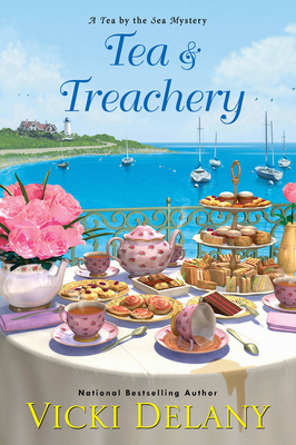 Cover for Tea & Treachery (Tea by the Sea Mysteries #1)