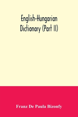 English-Hungarian dictionary (Part II) Cover Image