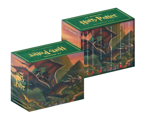 Harry Potter Paperback Boxed Set: Books 1-7 Cover Image