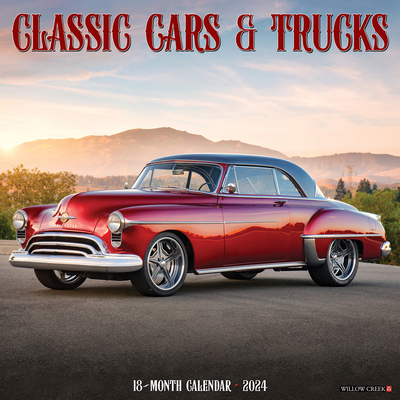 Classic Cars & Trucks 12 X 12 Wall Calendar Cover Image