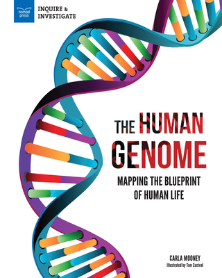 The Human Genome: Mapping the Blueprint of Human Life (Inquire & Investigate) By Carla Mooney, Tom Casteel (Illustrator) Cover Image