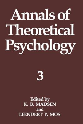 Annals of Theoretical Psychology: Volume 3 Cover Image