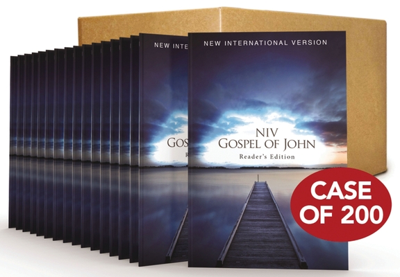 Niv, Pocket Gospel of John, Reader's Edition, Paperback, Case of 200 Cover Image