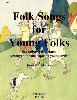Folk Songs for Young Folks - tuba and piano Cover Image