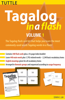 Tagalog in a Flash Kit Volume 1 (Tuttle Flash Cards #1) Cover Image