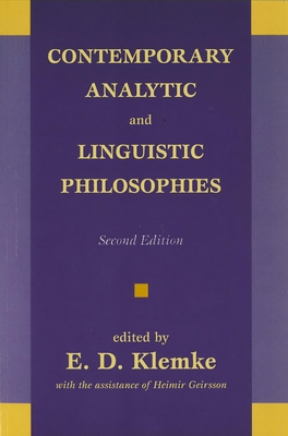 Contemporary Analytic and Linguistic Philosophies cover
