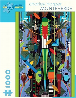 Charley Harper Monteverde 1000 Cover Image