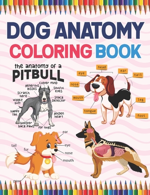 Dog Anatomy Coloring Book: Dog Anatomy Coloring Book for Kids & Adults. The  New Surprising Magnificent Learning Structure For Veterinary Anatomy  (Paperback) | Left Bank Books