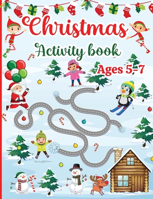 Christmas Activity Book For Kids Ages 4-8 and 8-12 : A Creative Holiday  Coloring, Drawing, Tracing, Mazes, and Puzzle Art Activities Book for Boys  and Girls (Paperback) 