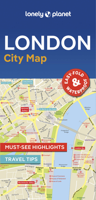 Lonely Planet London City Map Cover Image