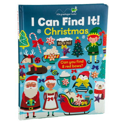 I Can Find It! Christmas (Large Padded Board Book) Cover Image