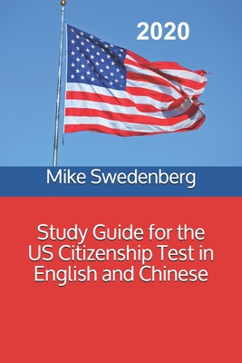 Study Guide for the US Citizenship Test in English and Chinese Cover Image