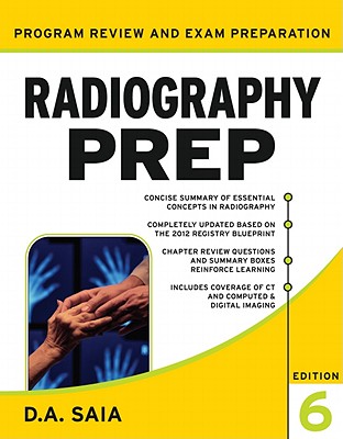 Radiography Prep (Program Review and Examination Preparation), Sixth Edition Cover Image