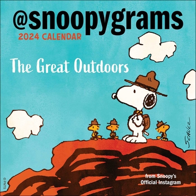 Peanuts 2024 Mini Wall Calendar: The Great Outdoors