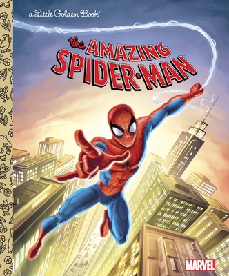 The Amazing Spider-Man (Marvel: Spider-Man) (Little Golden Book) By Frank Berrios, Francesco Legramandi (Illustrator), Andrea Cagol (Illustrator) Cover Image