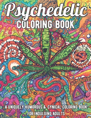 psychedelic weed coloring pages
