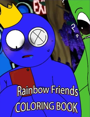 Coloring Pages to Learn About the Rainbow Friends