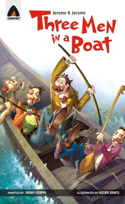 Three Men in a Boat: The Graphic Novel (Campfire Graphic Novels) Cover Image