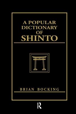 A Popular Dictionary of Shinto Cover Image