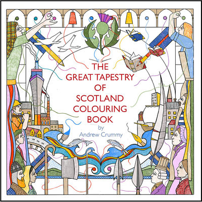 The Great Tapestry of Scotland Colouring Book Cover Image