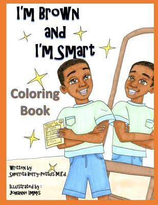 I'm Brown and I'm Smart - Coloring Book Cover Image