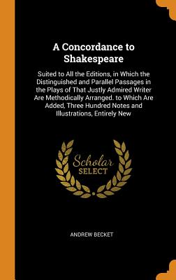 Cover for A Concordance to Shakespeare