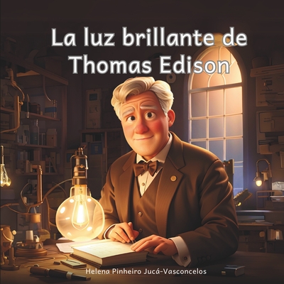 La luz brillante de Thomas Edison: Descubre el Genio detrás de la Revolución de la Bombilla Eléctrica Cover Image