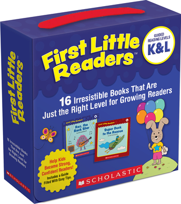 First Little Readers: Guided Reading Levels K & L (Single-Copy Set): 16 Irresistible Books That Are Just the Right Level for Growing Readers Cover Image