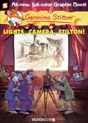 Geronimo Stilton Graphic Novels #16: Lights, Camera, Stilton! By Geronimo Stilton, Nanette Cooper-McGuinness (Translated by) Cover Image