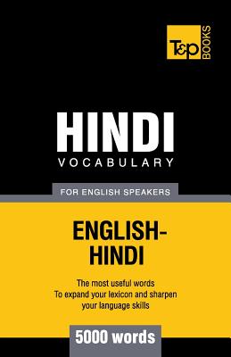 Hindi vocabulary for English speakers - 5000 words (American English Collection #148)