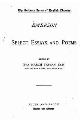 Cover for Select essays and poems