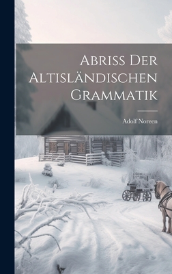 Abriss Der Altisländischen Grammatik Cover Image