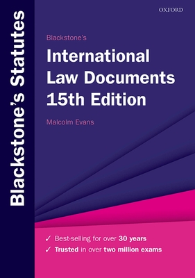 Blackstone's International Law Documents Cover Image