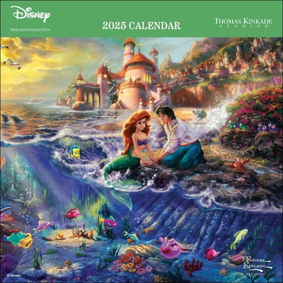 Disney Dreams Collection by Thomas Kinkade Studios: 2025 Mini Wall Calendar Cover Image