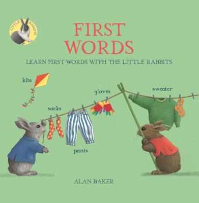 Little Rabbits' First Words: Learn first words with the Little Rabbits (Little Rabbit Books) Cover Image