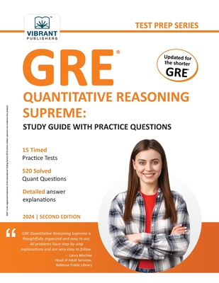 GRE Quantitative Reasoning Supreme: Study Guide with Practice Questions Cover Image