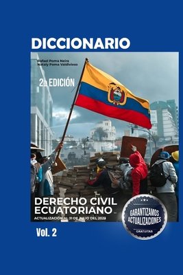 Diccionario de Derecho Civil Ecuatoriano 2da Edición Volumen II Cover Image